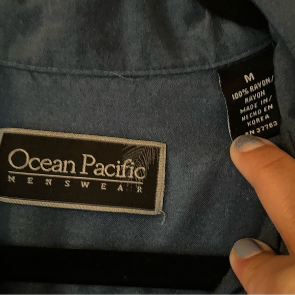 Vintage Ocean Pacific Sunset shirt - Picture 12 of 13